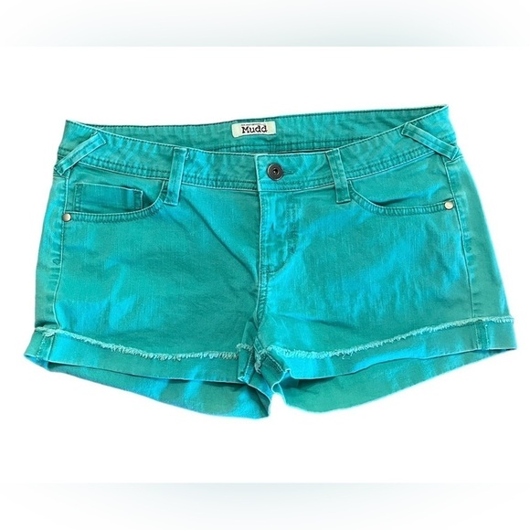 Mudd Juniors Cuffed Shorts - Picture 1 of 3